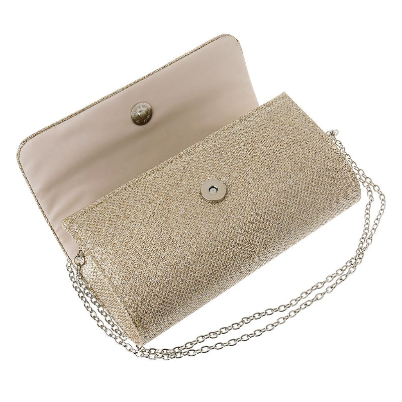 Women Evening Shoulder Bag Bridal Clutch Party Prom Wedding