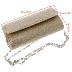 Women Evening Shoulder Bag Bridal Clutch Party Prom Wedding