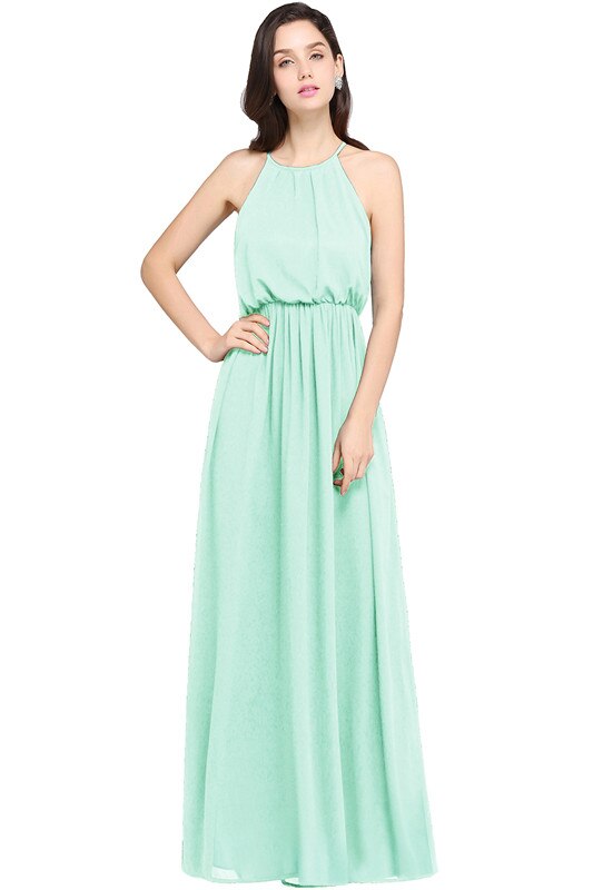 Homecoming Dresses: Prom Dress Long  Multi Colors Chiffon Prom Gowns