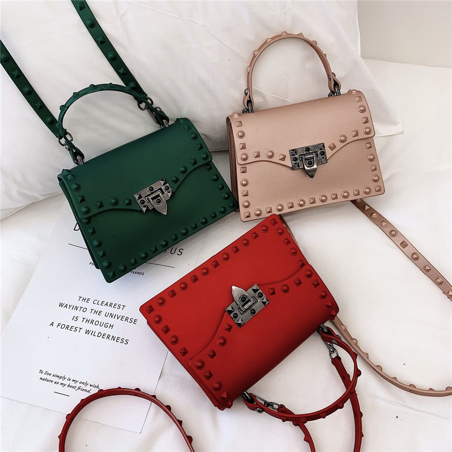 High Quality Women PVC Handbags Fashion Ladies Shoulder Bag Luxury Designer Bags