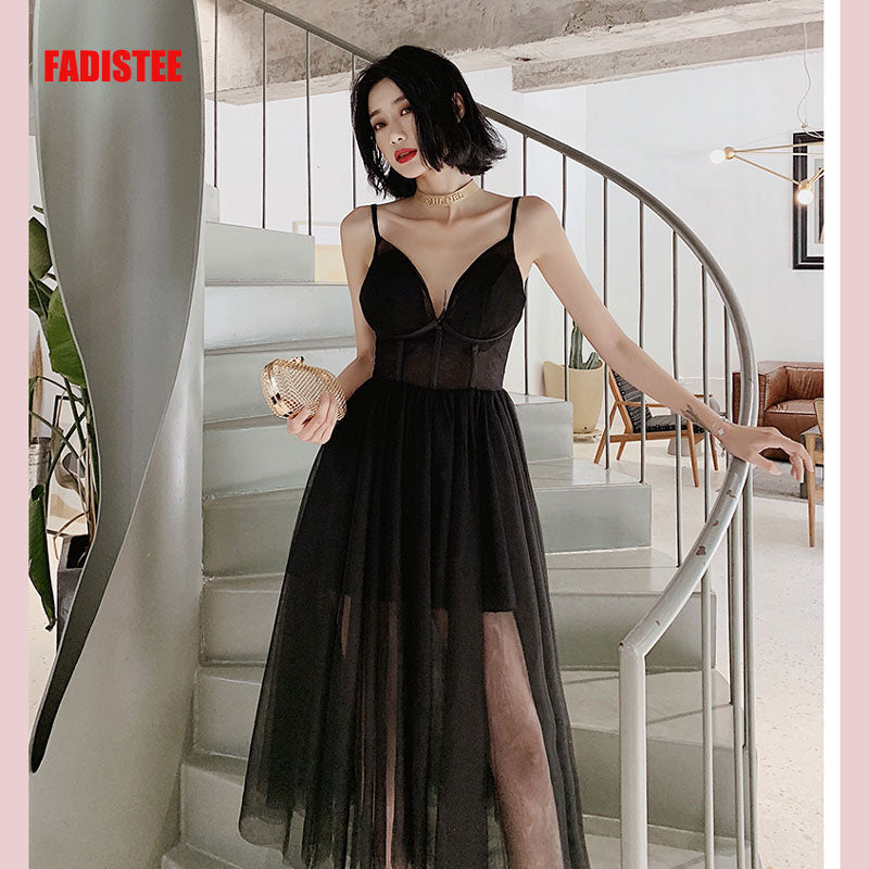 Homecoming Dresses: Prom party dress evening dress soft tulle V-neck