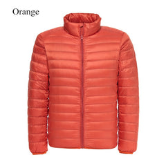 Men's Lightweight Water-Resistant Packable Puffer Jacket