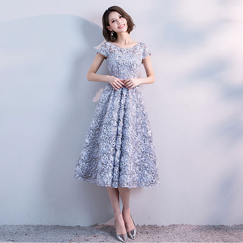 Homecoming Dresses: prom dress scoop neck evening party