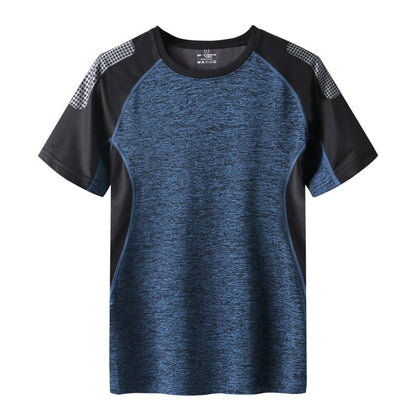 Quick Dry Sport T Shirt Men Short Sleeves Summer Casual Cotton