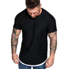 Summer Streetwear T-Shirts Mens Clothing M-3XL Casual Short Sleeve