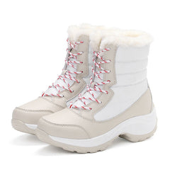 Women Boots Waterproof Winter Shoes Women Snow Boots Platform Keep