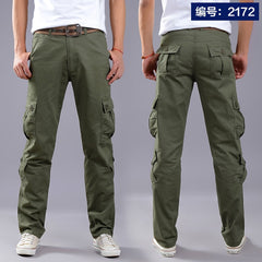 Cargo Pants Men Combat SWAT Army Military Pants Cotton Many Pockets