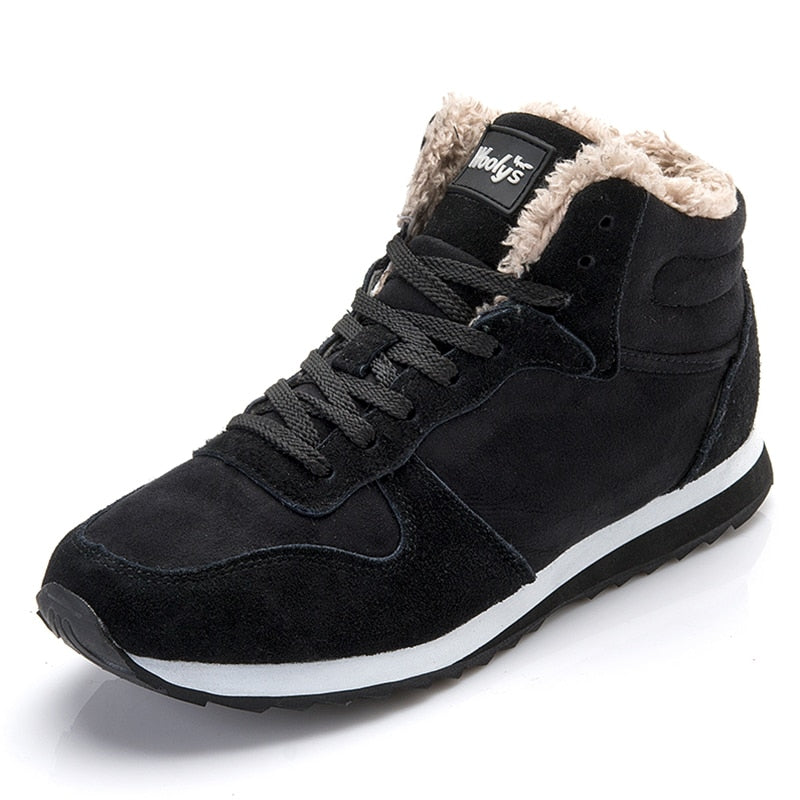 Men Boots Men Winter Shoes Plus Size Keep Warm Ankle Boots Hombre Leather