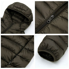 Plus 9XL 10XL 11XL Down Coat Male Large Size 90% Ultra Light Down Jacket