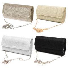 Women Evening Shoulder Bag Bridal Clutch Party Prom Wedding