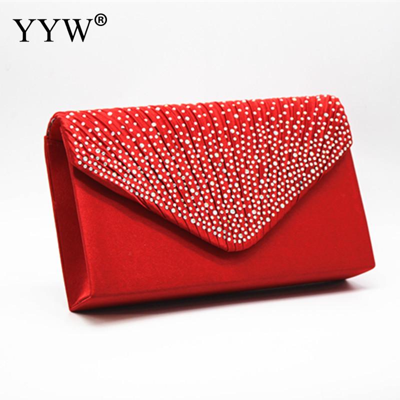 Purple Women Wedding Clutch Luxury Handbag Women Bags Designed Clutch