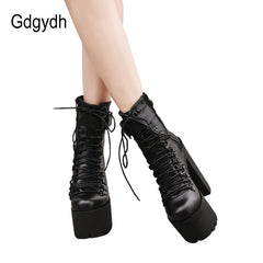 Fashion Motorcycle Boots Women Leather Spring Autumn Metal Buckle