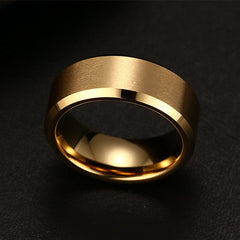 Fashion Charm Jewelry ring men stainless steel Black Rings For Women