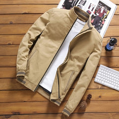 Spring Autumn Men's Bomber Jackets Casual Male Outwear