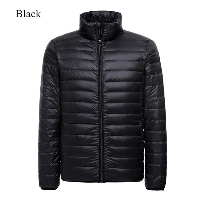 Men's Lightweight Water-Resistant Packable Puffer Jacket