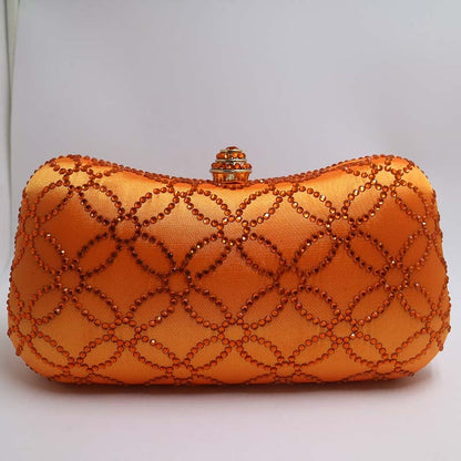 Flower Emerald Dark Green Rhinestone Crystal Clutch Evening Bags for Womens