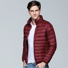 Winter Men's Down Jacket Ultra Light Down Jacket Men