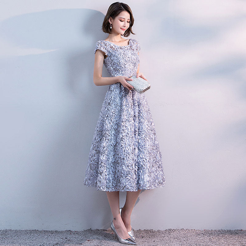 Homecoming Dresses: prom dress scoop neck evening party