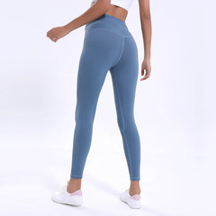 Classic Soft Hip Up Yoga Fitness Pants Women 4-Way Stretch Sport Tights