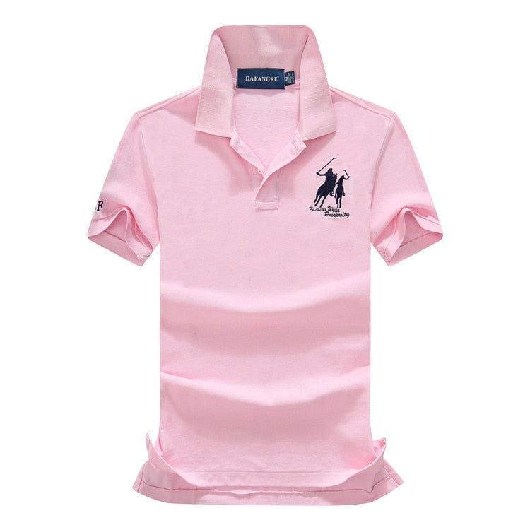 Polo Brand Clothing Male Fashion Casual Men Polo Shirts Solid Casual Polo Tee