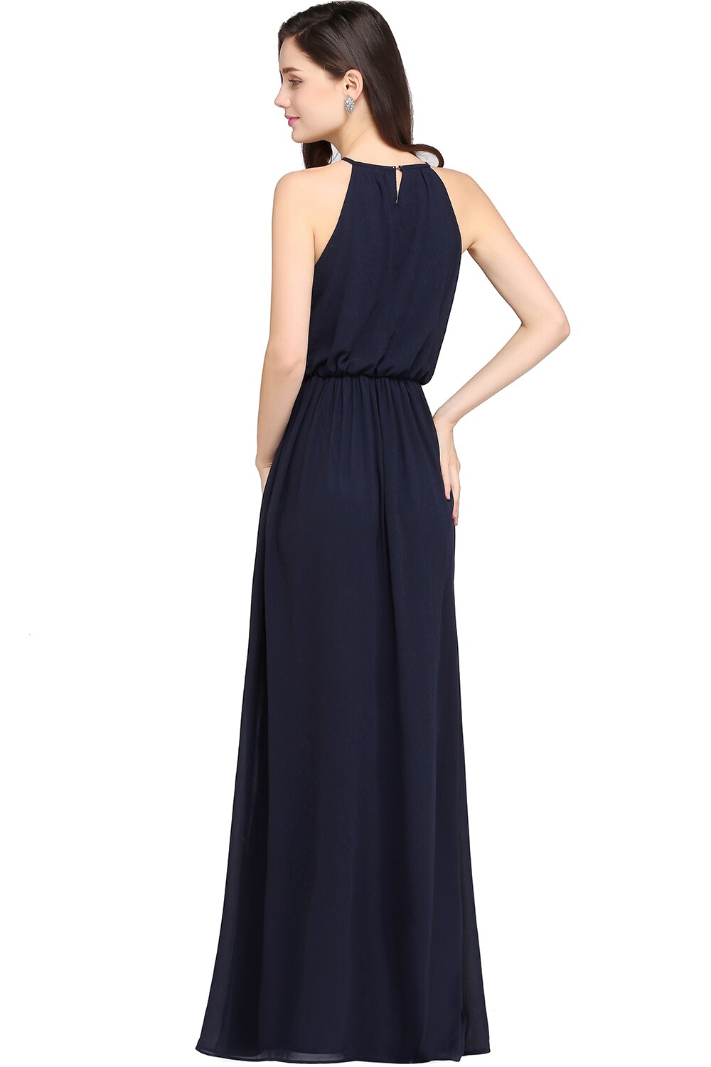 Homecoming Dresses: Prom Dress Long  Multi Colors Chiffon Prom Gowns