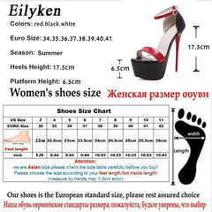 Women Sandals Pumps 16cm Women Heels Party Shoes Strappy Heels