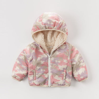 Girls Multicolor autumn outerwear children coat
