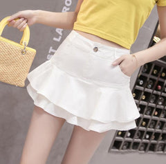 Shorts Skirt Women Summer Streetwear Ladies Short Skirts Jeans Casual All Match