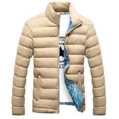 Jackets Parka Men Autumn Winter Warm Outwear Brand Slim Mens Coats