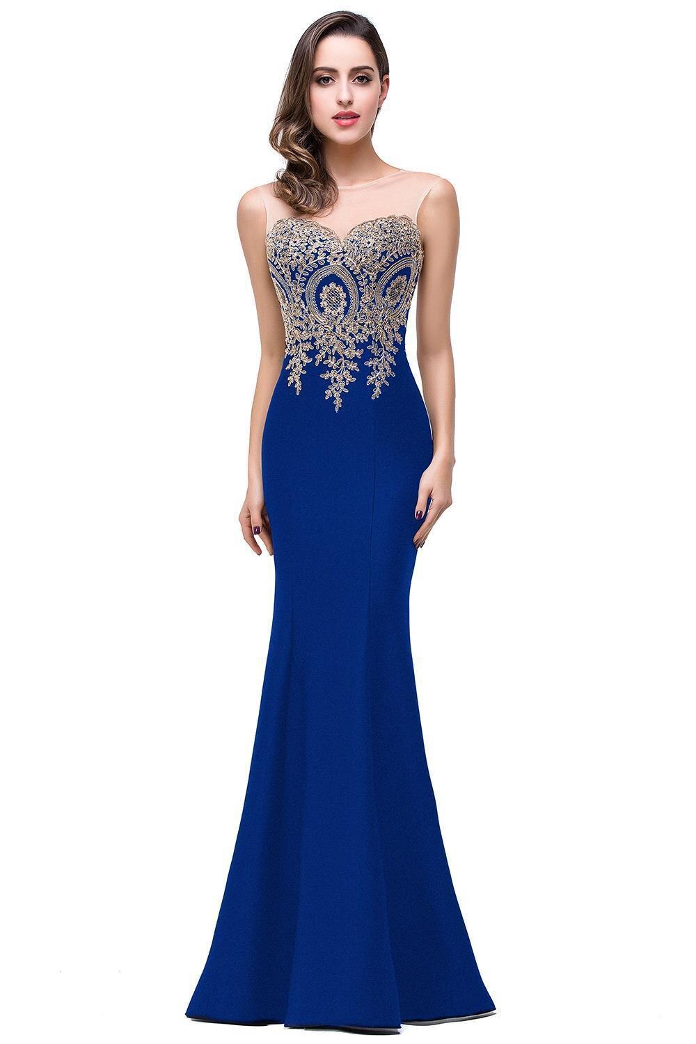 Homecoming Dresses: Appliques Burgundy Mermaid Lace Long Prom Dresses