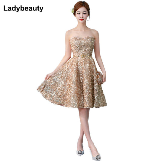 Homecoming Dresses: A-Line Sweetheart Short Prom Dresses Backless Lacing