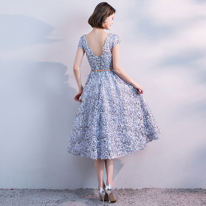 Homecoming Dresses: prom dress scoop neck evening party