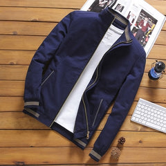 Spring Autumn Men's Bomber Jackets Casual Male Outwear