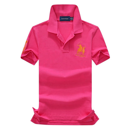 Polo Brand Clothing Male Fashion Casual Men Polo Shirts Solid Casual Polo Tee