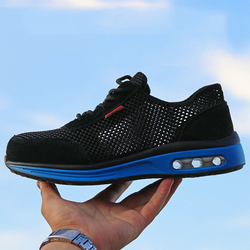 Protective Shoes Breathable Safety Shoes Men Lightweight Steel