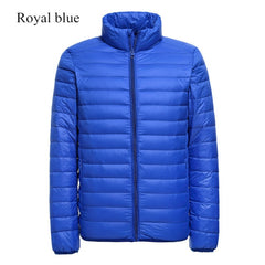 Men's Lightweight Water-Resistant Packable Puffer Jacket