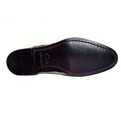 Full Grain Calf Leather Upper High Quality Blake Stitched Hand-Painted Men