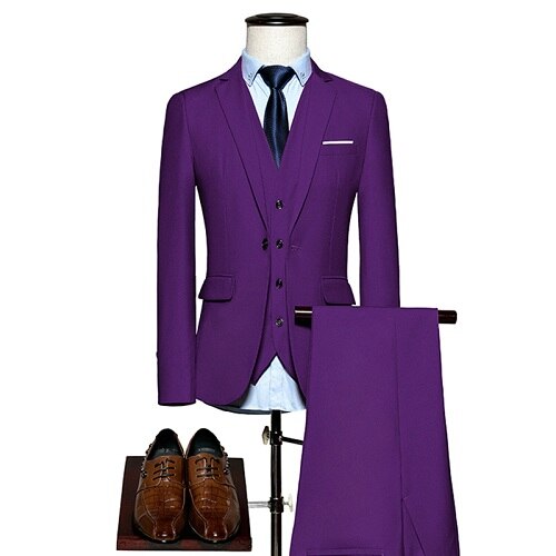 Tuxedo for Mens: Men's suit Slim Fit wedding men suits groom suit Business