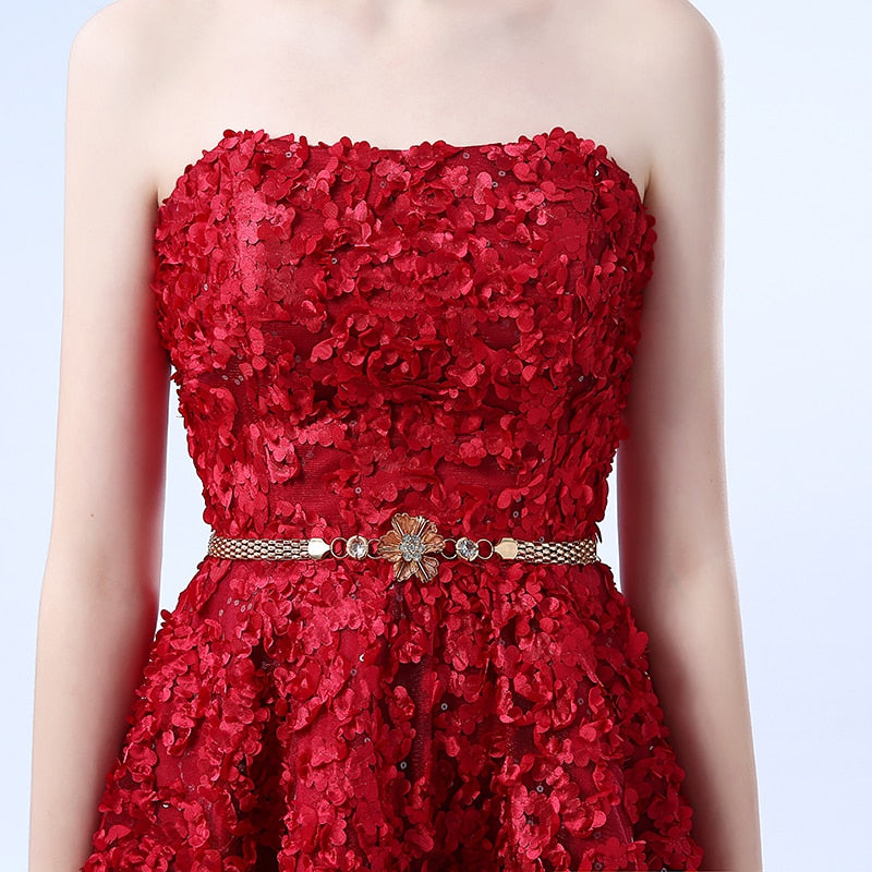 Homecoming Dresses: A-Line Sweetheart Short Prom Dresses Backless Lacing