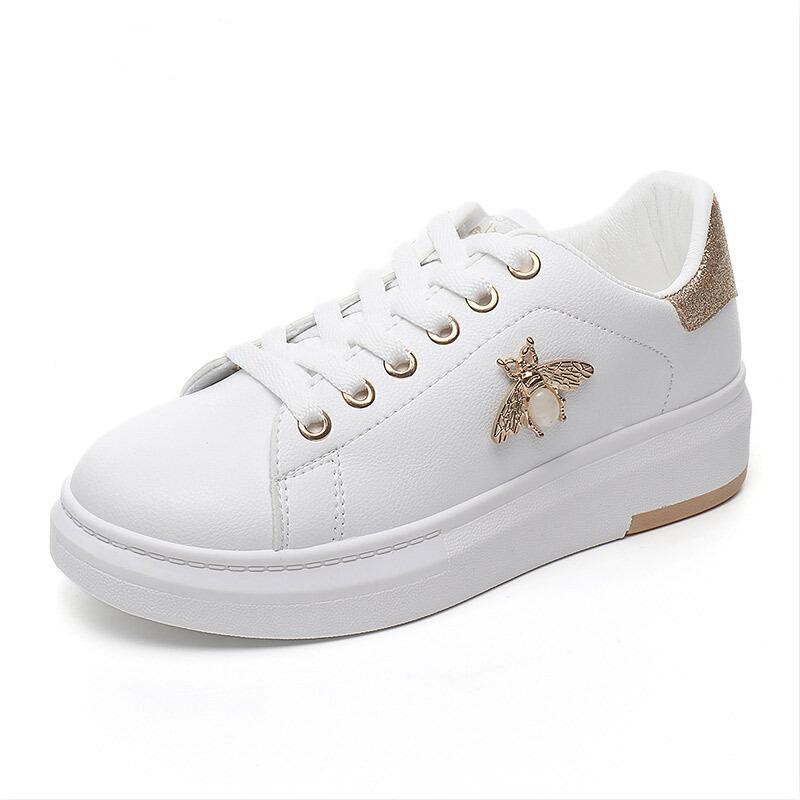 White Shoes Women Sneakers Platform zapatos de mujer Fashion