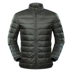 Feather Jacket Man Ultra Light Down Jacket Men Winter Coat