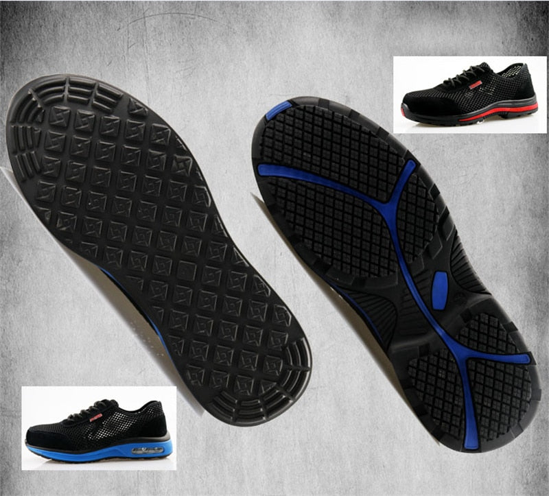 Protective Shoes Breathable Safety Shoes Men Lightweight Steel