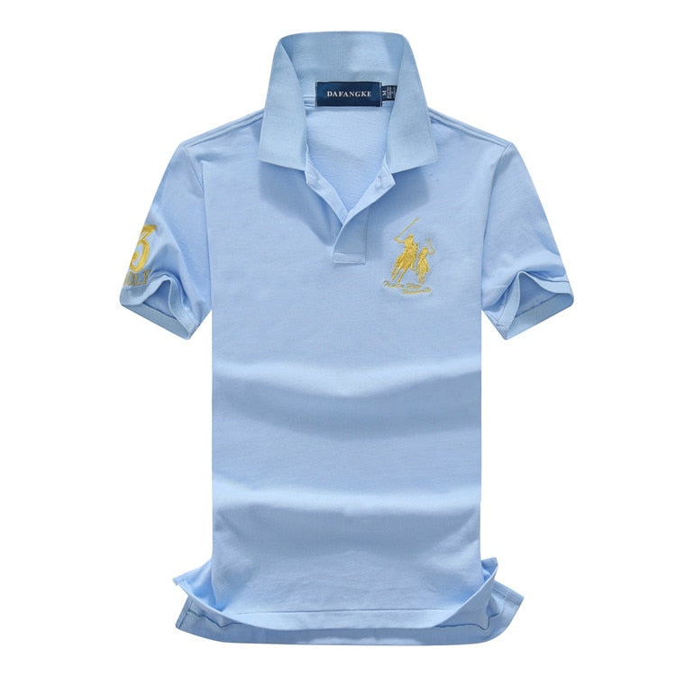 Polo Brand Clothing Male Fashion Casual Men Polo Shirts Solid Casual Polo Tee