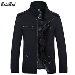 Men Jacket Coat Fashion Trench Coat Autumn Brand Casual Slim Fit