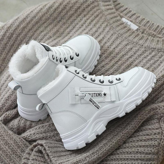 Women Winter Snow Boots Fashion Style High-top Shoes Casual
