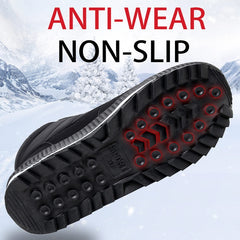 SNOW SHOES  Men Boots Winter with Fur Warm Snow Boots Men Winter