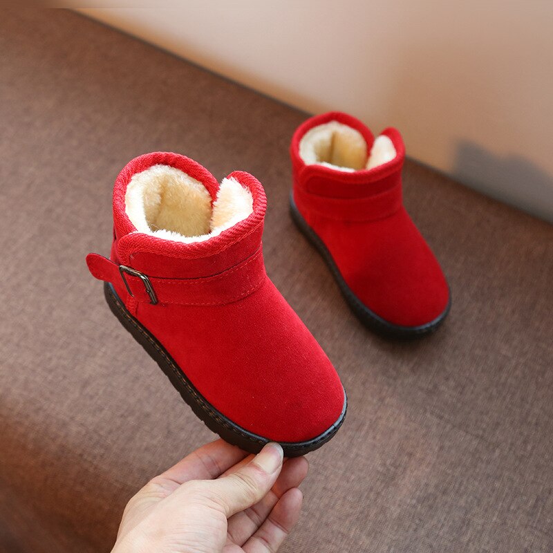 Mumoresip Girls Boots Boys Boots Kids Boots Children Winter Snow Boots