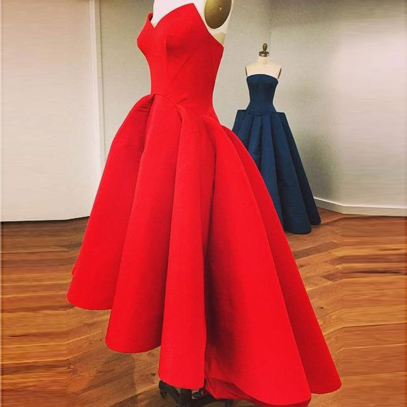 Homecoming Dresses: V-neck Short Dress Evening Dress Longue