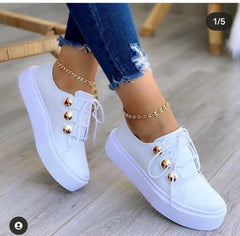 Casual Women Shoes Comfortable Sneakers High Outsole