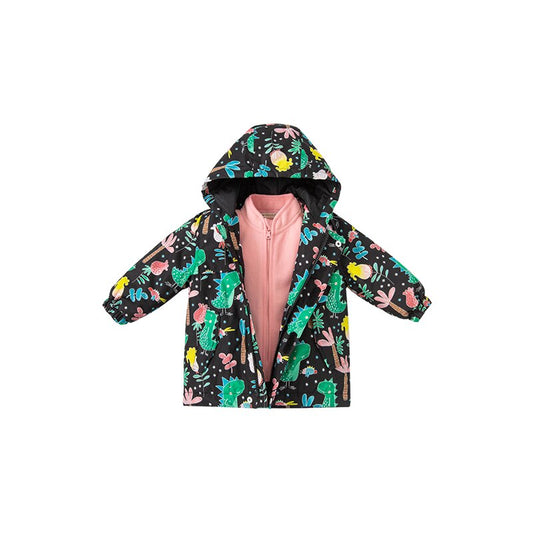 Winter Baby Unisex Fashion Cartoon Hooded Coat Children